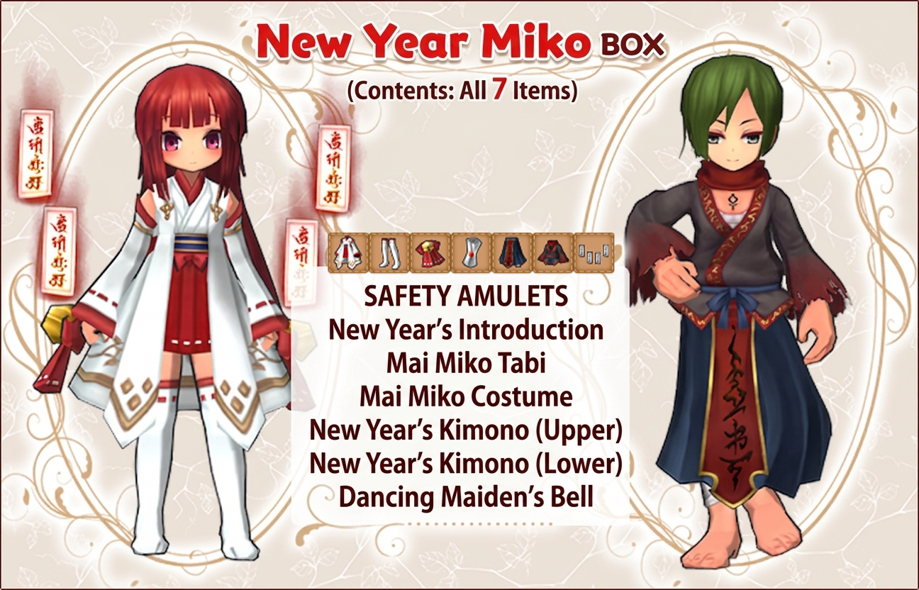 New Year Miko BOX